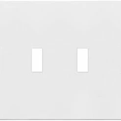 Cheap ✨ Quad Light Switch Wall Plate, Standard Size 4-Gang 4.50" X 8.19", Unbreakable Polycarbonate Thermoplastic, 8814-W, White ⌛ -Lighting & Ceiling Fans Shop 11Ec6SUbctL. AC
