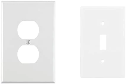 Best deal ๐ 88103 1-Gang Duplex Device Receptacle Wallplate, Oversized, Thermoset, Device Mount, Wh ๐ฅ 6 Best deal ๐ 88103 1-Gang Duplex Device Receptacle Wallplate, Oversized, Thermoset, Device Mount, Wh ๐ฅ - Image 4