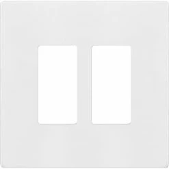Best reviews of 🤩 SI8832-W-STICKER Screwless Decorator Wall Plates Child Safe Outlet Covers, Size 2-Gang 4.68" H X 4.73” L, Unbreakable Polycarbonate Thermoplastic, SI8832-W, Glossy, White ⌛ -Lighting & Ceiling Fans Shop 2181wnx4LFL. AC