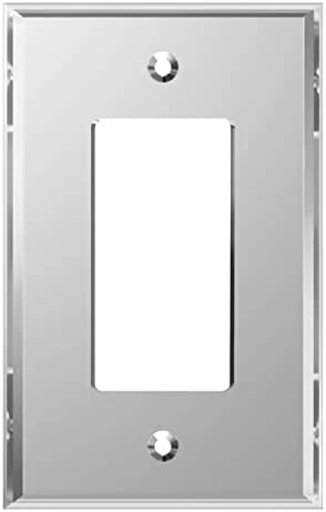 Promo 🎉 Decorator Light Switch Or Receptacle Outlet Wall Plate, Gloss Finish, Size 1-Gang 4.50" X 2.76", Unbreakable Polycarbonate Thermoplastic, UL Listed, 8831-W, White 🔔 14 Promo 🎉 Decorator Light Switch Or Receptacle Outlet Wall Plate, Gloss Finish, Size 1-Gang 4.50" X 2.76", Unbreakable Polycarbonate Thermoplastic, UL Listed, 8831-W, White 🔔 - Image 12