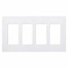 Cheapest โญ Claro 4 Gang Decorator/Rocker Wallplate, Gloss, White (1-Pack) | CW-4-WH ๐งจ 2 Cheapest โญ Claro 4 Gang Decorator/Rocker Wallplate, Gloss, White (1-Pack) | CW-4-WH ๐งจ -Lighting & Ceiling Fans Shop 21HgKvNQK4L