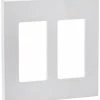 Hot Sale 🌟 80309-SW 2-Gang Decora Plus Wallplate Screwless Snap-On Mount, Wh ✔️ -Lighting & Ceiling Fans Shop 21K04vux4pL