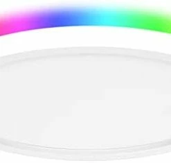Brand new 🔔 13 Inch LED Flush Mount Ceiling Light With Night Light, 24W, 2400lm, 3000K/4000K/5000K Selectable, Round Flat Panel Light, Dimmable Ceiling Light Fixture For Dining Room, Bedroom, Kitchen - Blac 😉 -Lighting & Ceiling Fans Shop 21L1Y3CxImL. AC