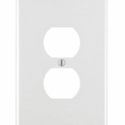Best deal 😀 88103 1-Gang Duplex Device Receptacle Wallplate, Oversized, Thermoset, Device Mount, Wh 🔥