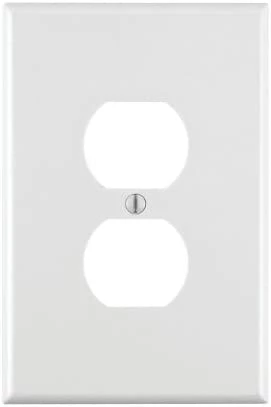 Best deal ๐ 88103 1-Gang Duplex Device Receptacle Wallplate, Oversized, Thermoset, Device Mount, Wh ๐ฅ 5 Best deal ๐ 88103 1-Gang Duplex Device Receptacle Wallplate, Oversized, Thermoset, Device Mount, Wh ๐ฅ - Image 3