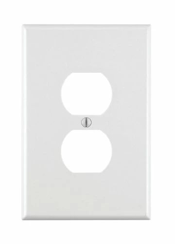 Best deal ๐ 88103 1-Gang Duplex Device Receptacle Wallplate, Oversized, Thermoset, Device Mount, Wh ๐ฅ 3 Best deal ๐ 88103 1-Gang Duplex Device Receptacle Wallplate, Oversized, Thermoset, Device Mount, Wh ๐ฅ