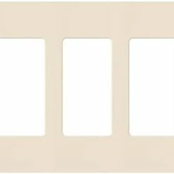 Outlet 🔥 Claro 3 Gang Decorator/Rocker Wallplate, Gloss, White (1-Pack) | CW-3-WH 🔥 -Lighting & Ceiling Fans Shop 21MwpSRB8 L. AC