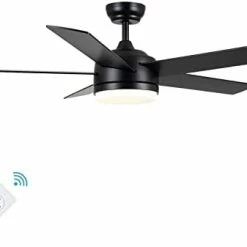 Hot Sale π 52 Inch Black Ceiling Fan With Lights And Remote Control,Dimmable Tri-color Temperatures LED,Quiet Reversible Motor,5 Blades Modern Ceiling Fans For Indoor Or Covered Outdoor Use. Black-52inch π― 16 Hot Sale π 52 Inch Black Ceiling Fan With Lights And Remote Control,Dimmable Tri-color Temperatures LED,Quiet Reversible Motor,5 Blades Modern Ceiling Fans For Indoor Or Covered Outdoor Use. Black-52inch π― -Lighting & Ceiling Fans Shop 21R9Gr2PUJL. AC