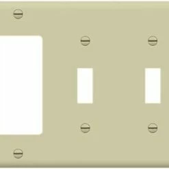 Deals ✔️ Combination Double Toggle/Single Decorator Rocker Outlet Wall Plate, Standard Size 3-Gang Light Switch Cover(4.5" X 6.38"), Polycarbonate Thermoplastic, UL Listed,881231-W, White, Two One ⭐ 17 Deals ✔️ Combination Double Toggle/Single Decorator Rocker Outlet Wall Plate, Standard Size 3-Gang Light Switch Cover(4.5" X 6.38"), Polycarbonate Thermoplastic, UL Listed,881231-W, White, Two One ⭐ -Lighting & Ceiling Fans Shop 21UXQgYGOQS. AC