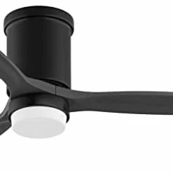 Hot Sale 😀 Ceiling Fans With Lights Remote Control,52-inch Indoor Outdoor Wood Ceiling Fan With 3 Blade Noiseless Motor Solid Walnut And Matte Black Big Wood Blades Black Body ⭐ -Lighting & Ceiling Fans Shop 21Xu5nqGlSL. AC
