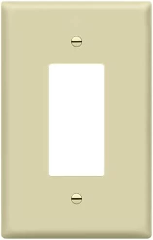 Promo 🎉 Decorator Light Switch Or Receptacle Outlet Wall Plate, Gloss Finish, Size 1-Gang 4.50" X 2.76", Unbreakable Polycarbonate Thermoplastic, UL Listed, 8831-W, White 🔔 15 Promo 🎉 Decorator Light Switch Or Receptacle Outlet Wall Plate, Gloss Finish, Size 1-Gang 4.50" X 2.76", Unbreakable Polycarbonate Thermoplastic, UL Listed, 8831-W, White 🔔 - Image 13