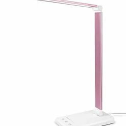 Cheapest ⭐ LED Desk Lamp Dimmable Table Lamp Reading Lamp With USB Charging Port 5 Lighting Modes, Sensitive Control, 30/60 Min Auto-Off Timer, Eye-Caring Office Lamp (Silver) ❤️ -Lighting & Ceiling Fans Shop 21Zi1lymaCL. AC