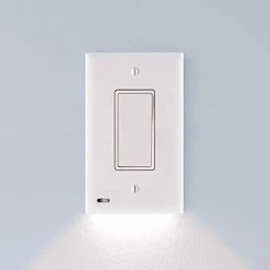 Cheapest 🎁 Ingle - SnapPower SwitchLight - LED Night Light - For Single-Pole Light Switches - Light Switch Plate With LED Night Lights - Adjust Brightness - Auto On/Off Sensor - (Toggle, White) 🛒 24 Cheapest 🎁 Ingle - SnapPower SwitchLight - LED Night Light - For Single-Pole Light Switches - Light Switch Plate With LED Night Lights - Adjust Brightness - Auto On/Off Sensor - (Toggle, White) 🛒 -Lighting & Ceiling Fans Shop 21dCteBNR5L. AC 1