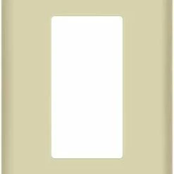 Promo 🎉 Decorator Light Switch Or Receptacle Outlet Wall Plate, Gloss Finish, Size 1-Gang 4.50" X 2.76", Unbreakable Polycarbonate Thermoplastic, UL Listed, 8831-W, White 🔔 25 Promo 🎉 Decorator Light Switch Or Receptacle Outlet Wall Plate, Gloss Finish, Size 1-Gang 4.50" X 2.76", Unbreakable Polycarbonate Thermoplastic, UL Listed, 8831-W, White 🔔 -Lighting & Ceiling Fans Shop 21eGph2t47S. AC