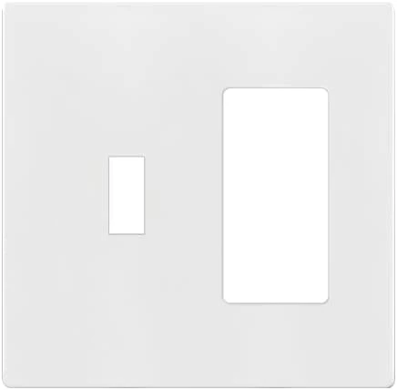 Best deal 🛒 Nerlites 881131-W Decorator/Toggle Switch Wall Plate Combination, 2-Gang, White, Standard Size, Unbreakable Polycarbonate, Replacement Receptacle Faceplates Outlet Cover 🌟 17 Best deal 🛒 Nerlites 881131-W Decorator/Toggle Switch Wall Plate Combination, 2-Gang, White, Standard Size, Unbreakable Polycarbonate, Replacement Receptacle Faceplates Outlet Cover 🌟 - Image 15