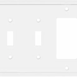 Best Pirce ๐ฏ Modern Edge Decorative Wall Plate Switch Plate Outlet Cover, Durable Solid Zinc Alloy (Single Duplex 2PK, Matte Black) ๐ฏ 26 Best Pirce ๐ฏ Modern Edge Decorative Wall Plate Switch Plate Outlet Cover, Durable Solid Zinc Alloy (Single Duplex 2PK, Matte Black) ๐ฏ -Lighting & Ceiling Fans Shop 21nUsKflAbS. AC