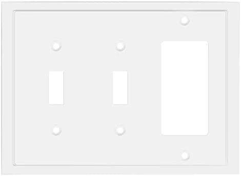 Best Pirce ๐ฏ Modern Edge Decorative Wall Plate Switch Plate Outlet Cover, Durable Solid Zinc Alloy (Single Duplex 2PK, Matte Black) ๐ฏ 12 Best Pirce ๐ฏ Modern Edge Decorative Wall Plate Switch Plate Outlet Cover, Durable Solid Zinc Alloy (Single Duplex 2PK, Matte Black) ๐ฏ - Image 10