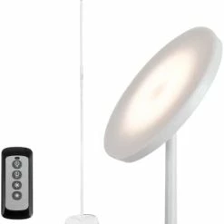 Cheapest 🤩 Floor Lamp,30W/2400LM Sky LED Modern Torchiere 3 Color Temperatures Super Bright Floor Lamps-Tall Standing Pole Light With Remote & Touch Control For Living Room,Bed Room,Office (Black) 🌟 -Lighting & Ceiling Fans Shop 21v03vSqDEL. AC