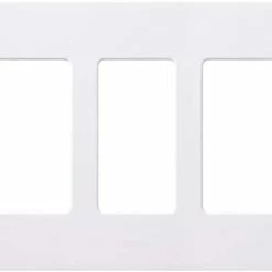 Outlet 🔥 Claro 3 Gang Decorator/Rocker Wallplate, Gloss, White (1-Pack) | CW-3-WH 🔥 -Lighting & Ceiling Fans Shop 21xekD0r0bL. AC