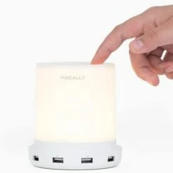 Deals ✨ Table Bedside Lamp With USB Ports - 4 Fast Charging Ports And Touch Control - USB Lamp With Dimmable Light - Perfect As Small Bedside Lamp For Nightstand Or Bedside Night Light Charger USB Wood ✨ 12 Deals ✨ Table Bedside Lamp With USB Ports - 4 Fast Charging Ports And Touch Control - USB Lamp With Dimmable Light - Perfect As Small Bedside Lamp For Nightstand Or Bedside Night Light Charger USB Wood ✨ -Lighting & Ceiling Fans Shop 21xnIOjypL. AC