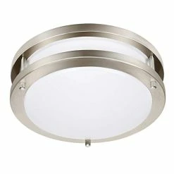 Flash Sale 👏 36W LED Ceiling Light Fixture, 13in Flush Mount Light Fixture, Ceiling Lamp For Bedroom, Kitchen, Bathroom, Hallway, Stairwell, Super Bright 3200 Lumens, 5000K Daylight White 3000k/4000k/5000k 3cct - Oil-rubbed Bronz 🛒