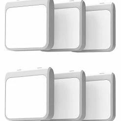 Deals ๐ Plug-in Led Night Light With Auto Dusk To Dawn Sensor,Adjustable Brightness And Color, Warm White,Cool White Lights For Bathroom ,Hallway,Bedroom, Kids Room, Kitchen, Stairway, 6 Pack ๐