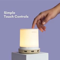 Deals ✨ Table Bedside Lamp With USB Ports - 4 Fast Charging Ports And Touch Control - USB Lamp With Dimmable Light - Perfect As Small Bedside Lamp For Nightstand Or Bedside Night Light Charger USB Wood ✨ 11 Deals ✨ Table Bedside Lamp With USB Ports - 4 Fast Charging Ports And Touch Control - USB Lamp With Dimmable Light - Perfect As Small Bedside Lamp For Nightstand Or Bedside Night Light Charger USB Wood ✨ -Lighting & Ceiling Fans Shop 317eYTCBrdL