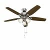 Budget 🎉 Ceiling Fan Pull Chain, 120" Rust Proof Copper 3mm Beaded Ball Light Pulls Extension Chains With 12 Connectors, Silver ⭐ -Lighting & Ceiling Fans Shop 318Eurd6ULL