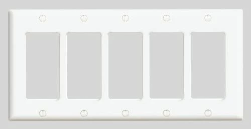 Buy โค๏ธ Leviton 80409-W 2-Gang Decora/GFCI Device Wallplate, Standard Size, Thermoset, Device Mount, White ๐ 11 Buy โค๏ธ Leviton 80409-W 2-Gang Decora/GFCI Device Wallplate, Standard Size, Thermoset, Device Mount, White ๐ - Image 9