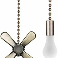 Deals 😉 Ceiling Fan Pull Chain Extender With Decorative Frosted Glass Bulb And Fan Cord, Fit All Standard 3mm Diameter Ceiling Fans And Light Fixtures Factory Pull (Lengthened 24 Inch, Silver) 😀 -Lighting & Ceiling Fans Shop 319Q9J 3X7L. AC