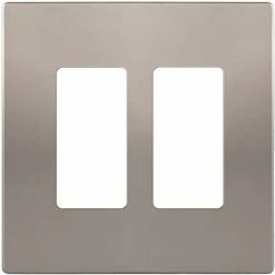 Best reviews of 🤩 SI8832-W-STICKER Screwless Decorator Wall Plates Child Safe Outlet Covers, Size 2-Gang 4.68" H X 4.73” L, Unbreakable Polycarbonate Thermoplastic, SI8832-W, Glossy, White ⌛ -Lighting & Ceiling Fans Shop 31AhyQ08lGL. AC