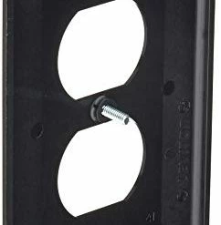 Best reviews of ⌛ Leviton PJ8-E 1-Gang, 1-Duplex, Midway Nylon Wallplate, Midway Size, Black, 1 Pack 😍 -Lighting & Ceiling Fans Shop 31DhkrLxJkL