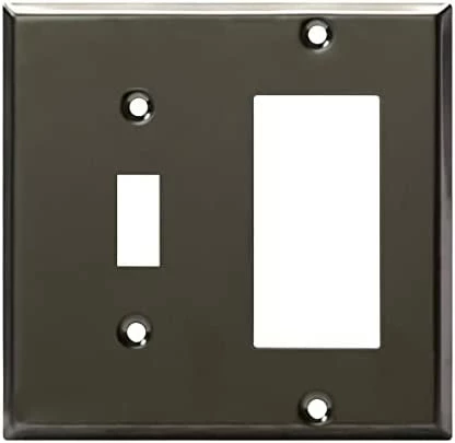 Best deal 🛒 Nerlites 881131-W Decorator/Toggle Switch Wall Plate Combination, 2-Gang, White, Standard Size, Unbreakable Polycarbonate, Replacement Receptacle Faceplates Outlet Cover 🌟 9 Best deal 🛒 Nerlites 881131-W Decorator/Toggle Switch Wall Plate Combination, 2-Gang, White, Standard Size, Unbreakable Polycarbonate, Replacement Receptacle Faceplates Outlet Cover 🌟 - Image 7