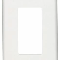 Outlet 🌟 Leviton 80601-W 1-Gang Decora/GFCI Device Wallplate, Midway Size, Thermoset, Device Mount, White 😍