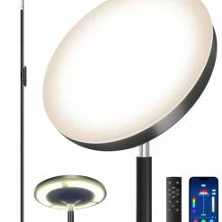 Wholesale 👍 Double Side Lighting Led Floor Lamp With Remote Smart App 36W/2600LM Bright Tall Standing RGB Floor Lamp Angle Multicolor Dimmable Modern Floor Lamps For Livingroom Bedroom Offic 🌟