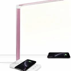 Cheapest ⭐ LED Desk Lamp Dimmable Table Lamp Reading Lamp With USB Charging Port 5 Lighting Modes, Sensitive Control, 30/60 Min Auto-Off Timer, Eye-Caring Office Lamp (Silver) ❤️ -Lighting & Ceiling Fans Shop 31NP4qT0rpL. AC