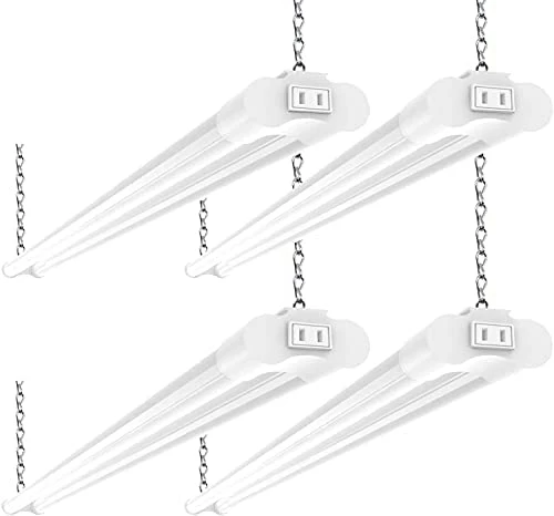 Coupon ๐ 4 Pack Linkable LED Utility Shop Light, 4 FT, 4000 LM, 48 Inch Integrated Fixture For Garage, 40W Equivalent 250W, 5000K Daylight, Surface + Suspension Mount, Black New 6500k Black ๐คฉ 11 Coupon ๐ 4 Pack Linkable LED Utility Shop Light, 4 FT, 4000 LM, 48 Inch Integrated Fixture For Garage, 40W Equivalent 250W, 5000K Daylight, Surface + Suspension Mount, Black New 6500k Black ๐คฉ - Image 9