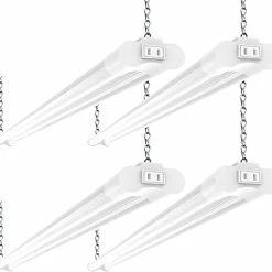 Coupon ๐ 4 Pack Linkable LED Utility Shop Light, 4 FT, 4000 LM, 48 Inch Integrated Fixture For Garage, 40W Equivalent 250W, 5000K Daylight, Surface + Suspension Mount, Black New 6500k Black ๐คฉ 19 Coupon ๐ 4 Pack Linkable LED Utility Shop Light, 4 FT, 4000 LM, 48 Inch Integrated Fixture For Garage, 40W Equivalent 250W, 5000K Daylight, Surface + Suspension Mount, Black New 6500k Black ๐คฉ -Lighting & Ceiling Fans Shop 31NY1YUAIZS. AC