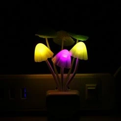 Top 10 ✔️ Sensor Led Night Light, Color Changing Plug-in LED Mushroom Dream Bed Lamp 🛒 -Lighting & Ceiling Fans Shop 31NYsP64CAL