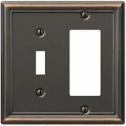 Coupon 🎉 Merelle 149DDB Chelsea Wallplate, 1 Duplex, Aged Bronze ❤️ -Lighting & Ceiling Fans Shop 31Oc6TVdYqS. AC