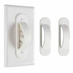 Promo 😀 's Mind Wall Switch Guards Plate Covers Child Safety Security Home Decor (2 Pack), White - Keeps Light ON Or Off Protects Your Lights Or Circuits From Accidentally Being Turned On Or Off ✨