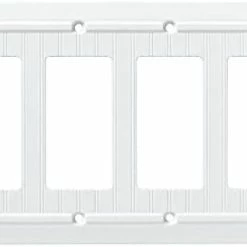 Best deal 😍 W35268-PW-C Classic Beadboard Double Switch Wall Plate/Switch Plate/Cover, Pure White 🎁 -Lighting & Ceiling Fans Shop 31S8yWU1leL. AC