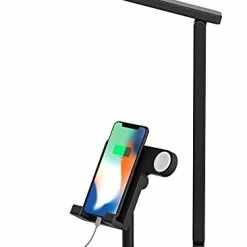 Best Pirce ✨ LED Desk Lamp, Drevet Desk Light With 1 USB Charging Port And 2 AC Power Outlet, 3 Lighting Modes, 3 Level Brightness,1H Timer, Touch Control, Eye-Caring Home Office Foldable Table Lamp (Black) Black-1 Usb ⌛ -Lighting & Ceiling Fans Shop 31Sd7J7b3OS. AC