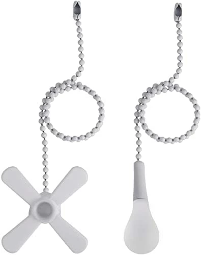 Best deal π Ceiling Fan Pull Chain, 2 Pieces 3mm Diameter Beaded Ball Fan Pull Chain, 12 Inches Fan Pulls Set With Connector (ORB) π 12 Best deal π Ceiling Fan Pull Chain, 2 Pieces 3mm Diameter Beaded Ball Fan Pull Chain, 12 Inches Fan Pulls Set With Connector (ORB) π - Image 10