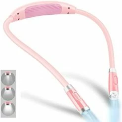 Best Sale 🎁 Rechargeable LED Neck Reading Light, Book Lights For Reading In Bed, 3 Brightness Levels, Flexible Soft Silicone Arms Comfortable Wear, Long Lasting. Perfect For Readers, Craft & Knitting Blu 🥰 -Lighting & Ceiling Fans Shop 31UdZmPLOGL. AC