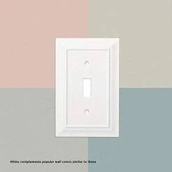 Flash Sale โ๏ธ W35241-PW-C Classic Architecture Single Switch Wall Plate/Switch Plate/Cover, White ๐ 13 Flash Sale โ๏ธ W35241-PW-C Classic Architecture Single Switch Wall Plate/Switch Plate/Cover, White ๐ -Lighting & Ceiling Fans Shop 31VMAypRbVL 1