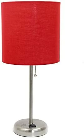 Best Sale ❤️ LT2024-NAV Stick Charging Outlet Table Lamp, Brushed Steel Base/Navy Shad ✔️ 17 Best Sale ❤️ LT2024-NAV Stick Charging Outlet Table Lamp, Brushed Steel Base/Navy Shad ✔️ - Image 15