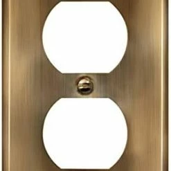 Budget โค๏ธ Duplex Receptacle Metal Wall Plate, Stainless Steel Outlet Cover, Corrosion Resistant, Size 1-Gang 4.50" X 2.76", UL Listed, 7721, 430, Silver, Standard ๐ฏ 31 Budget โค๏ธ Duplex Receptacle Metal Wall Plate, Stainless Steel Outlet Cover, Corrosion Resistant, Size 1-Gang 4.50" X 2.76", UL Listed, 7721, 430, Silver, Standard ๐ฏ -Lighting & Ceiling Fans Shop 31WmdprZAUL. AC