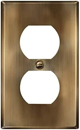 Budget โค๏ธ Duplex Receptacle Metal Wall Plate, Stainless Steel Outlet Cover, Corrosion Resistant, Size 1-Gang 4.50" X 2.76", UL Listed, 7721, 430, Silver, Standard ๐ฏ 17 Budget โค๏ธ Duplex Receptacle Metal Wall Plate, Stainless Steel Outlet Cover, Corrosion Resistant, Size 1-Gang 4.50" X 2.76", UL Listed, 7721, 430, Silver, Standard ๐ฏ - Image 15