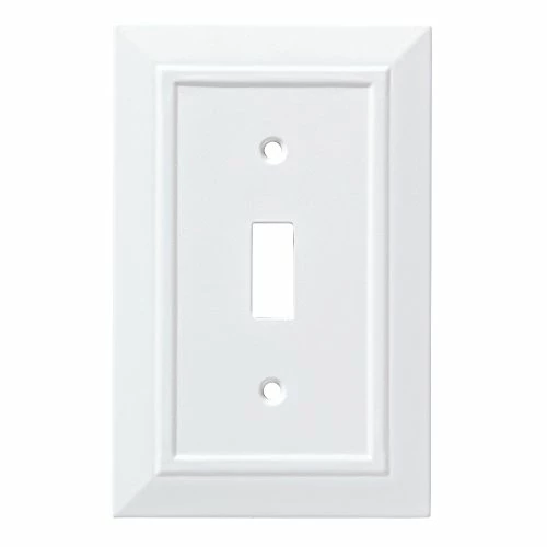 Flash Sale โ๏ธ W35241-PW-C Classic Architecture Single Switch Wall Plate/Switch Plate/Cover, White ๐ 3 Flash Sale โ๏ธ W35241-PW-C Classic Architecture Single Switch Wall Plate/Switch Plate/Cover, White ๐